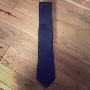 Black Silk Tie